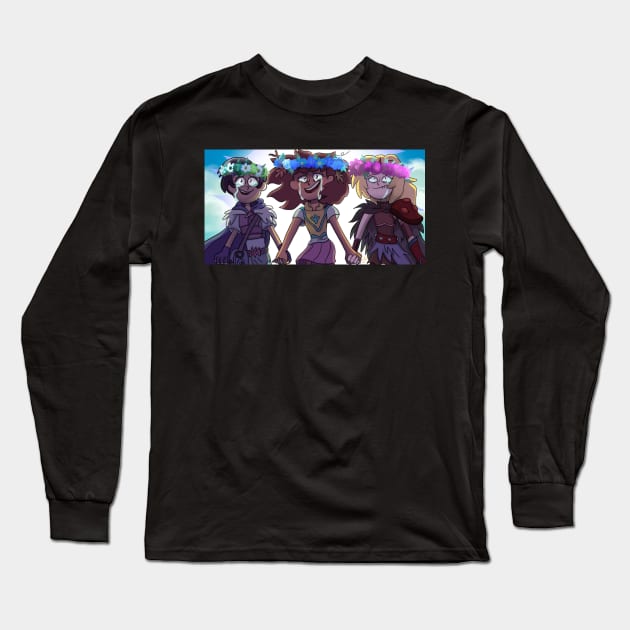 The Hardest Thing (Amphibia) Long Sleeve T-Shirt by TheCreativelyC